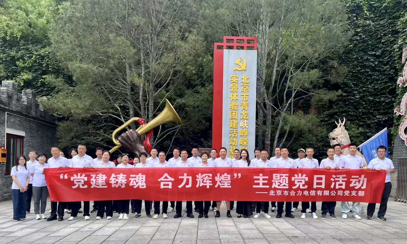 党建铸魂   合力辉煌—— 公司组织开展主题党日活动